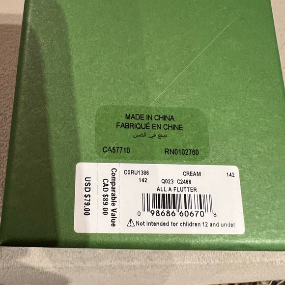 Kate Spade (R $79) Butterfly Necklace NWT - Picture 7 of 12